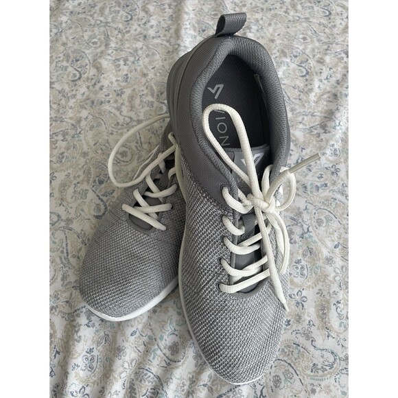 Vionic Adley Wide Active Orthotic Comfort Shoes Sneakers Lightweight Gray Size10 - Picture 6 of 10